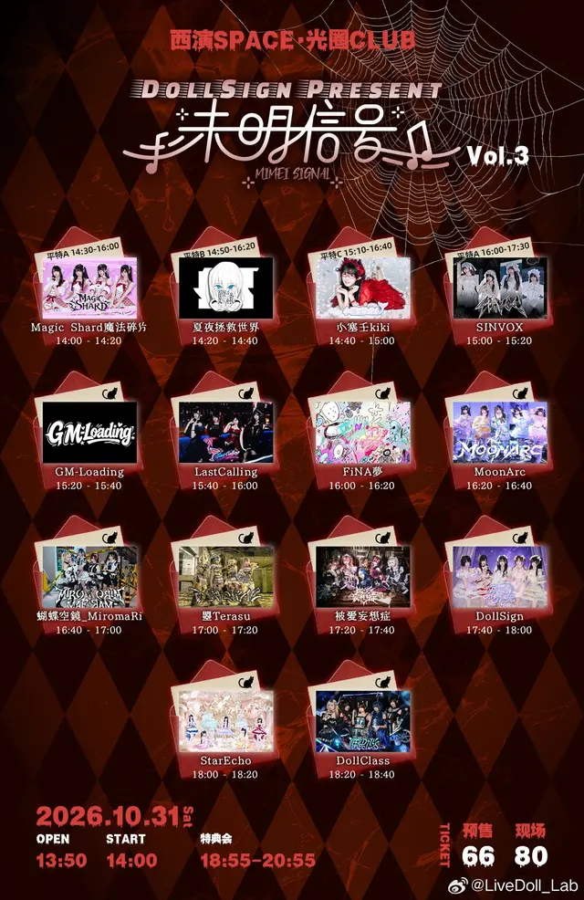 DollSign Presents「未明信号 Vol.3」 图片