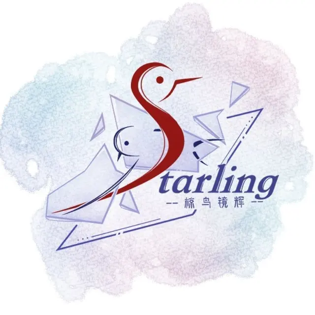 Starling椋鸟镜辉 Logo